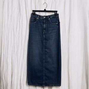 Zara Blue Denim Skirt